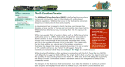 Desktop Screenshot of ncfirewise.org